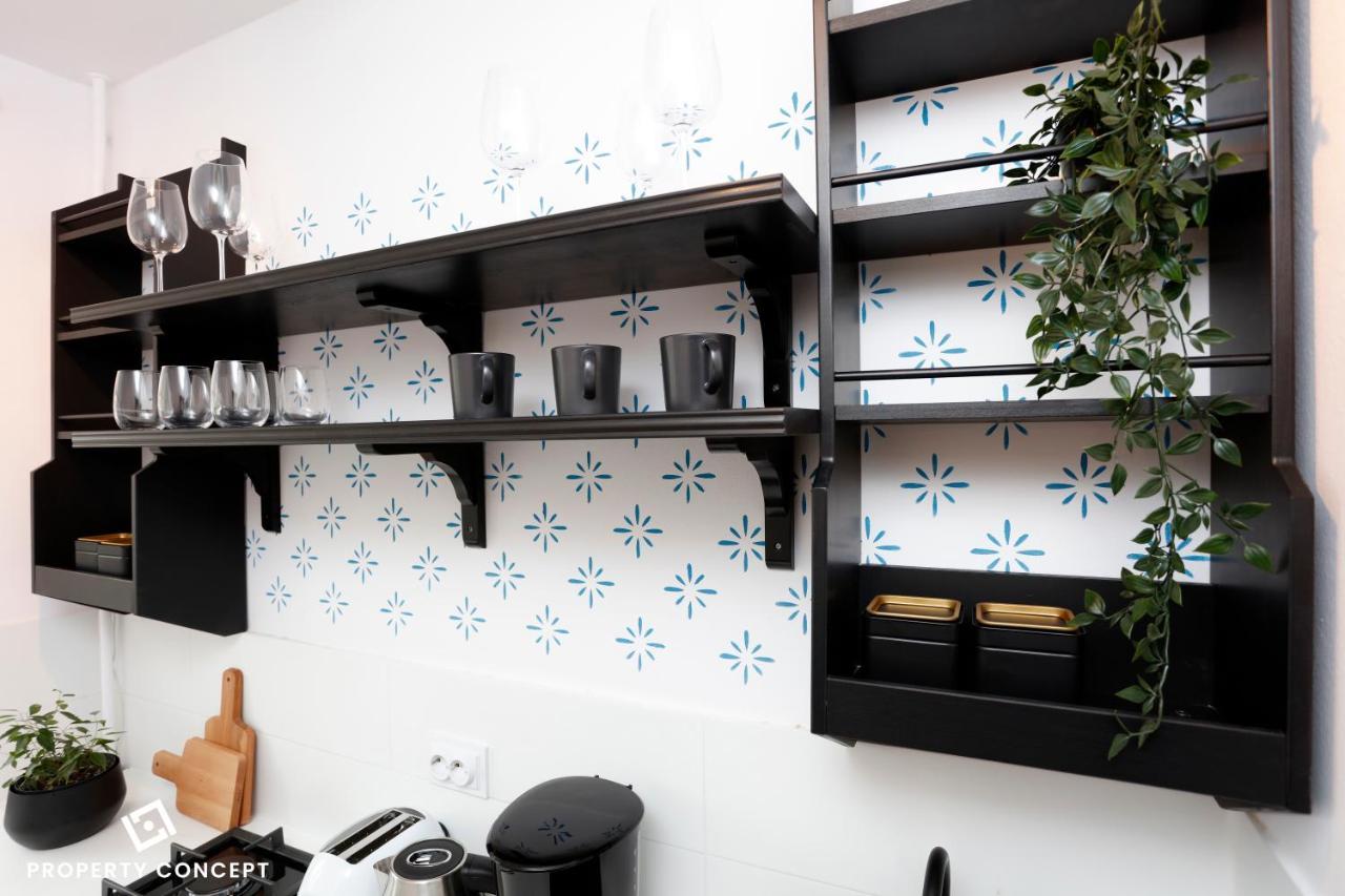 Chic Scandinavian Style Studio Apartment Bukares Bagian luar foto